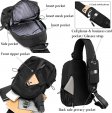 Sling Bag Crossbody Backpack Shoulder Bag for Men Women