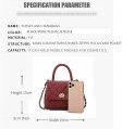 Bags for Women Medium Size Black Handbags and Purses Antitheft