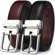 Men's Belt, Reversible Belt 1.25" For Mens Casual Golf