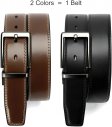 Reversible Belts for Men, CHAOREN Leather Jeans Belt 1 3/8"