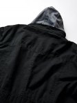 Men's Washed Cotton Hooded Military Jacket