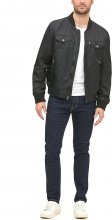 Men's Varsity Bomber Trucker Jacket