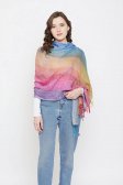 Fashion Women's Silk Scarf Luxury Satin Shawl Wraps