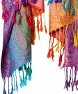 Fashion Women's Silk Scarf Luxury Satin Shawl Wraps